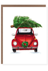 Morgan Swank Studio Card - Holiday: Christmas Bug
