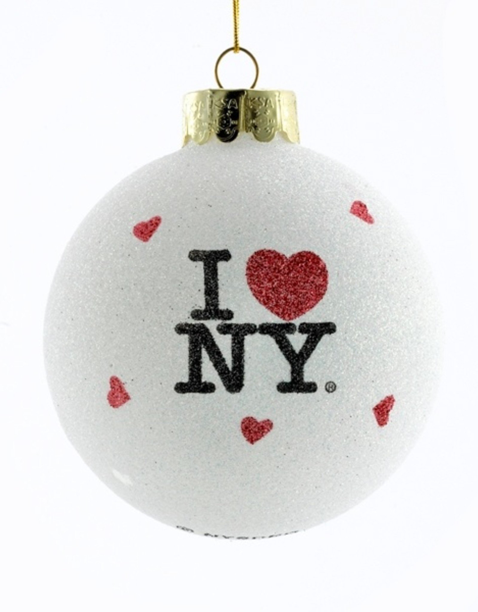 Kurt S. Adler Ornament - I Love NY Ball