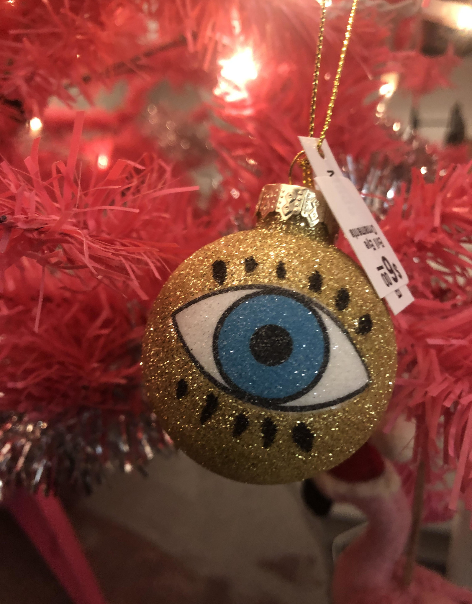 Cody Foster and Co. Ornament - Evil Eye (Glitter)