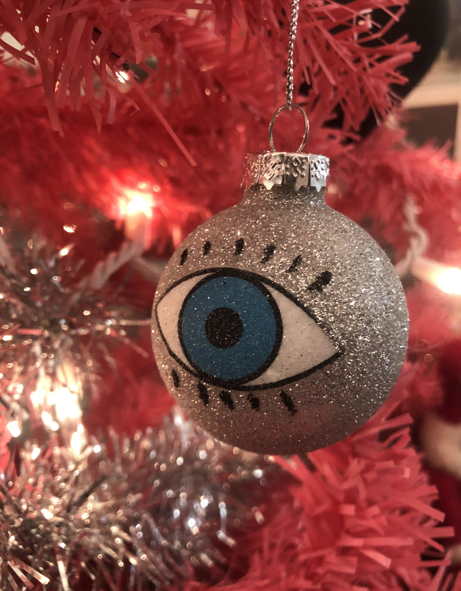 Cody Foster and Co. Ornament - Evil Eye (Glitter)