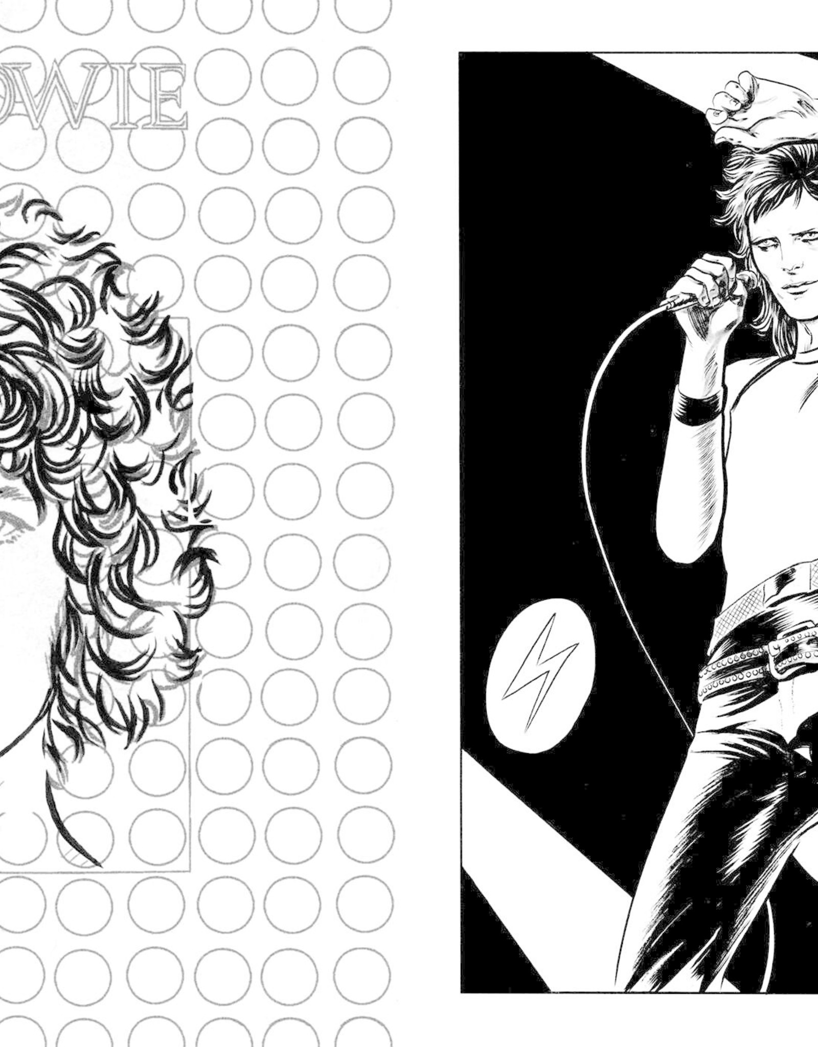 Simon & Schuster Bowie Coloring Book