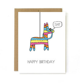 Unblushing Card - Birthday: Piñata