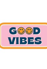 Party Mountain Paper Sticker: Good Vibes :)