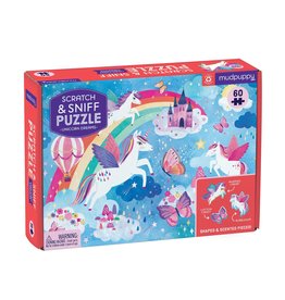 Chronicle Books Puzzle: 60  Piece - Unicorn Dreams Scratch & Sniff