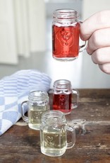 Kikkerland Mason Jar Shot Glasses