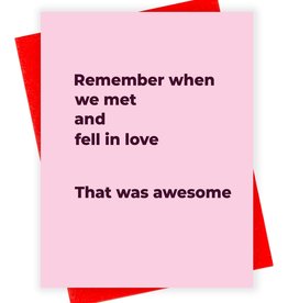 xou Card - Love: That Was Awesome