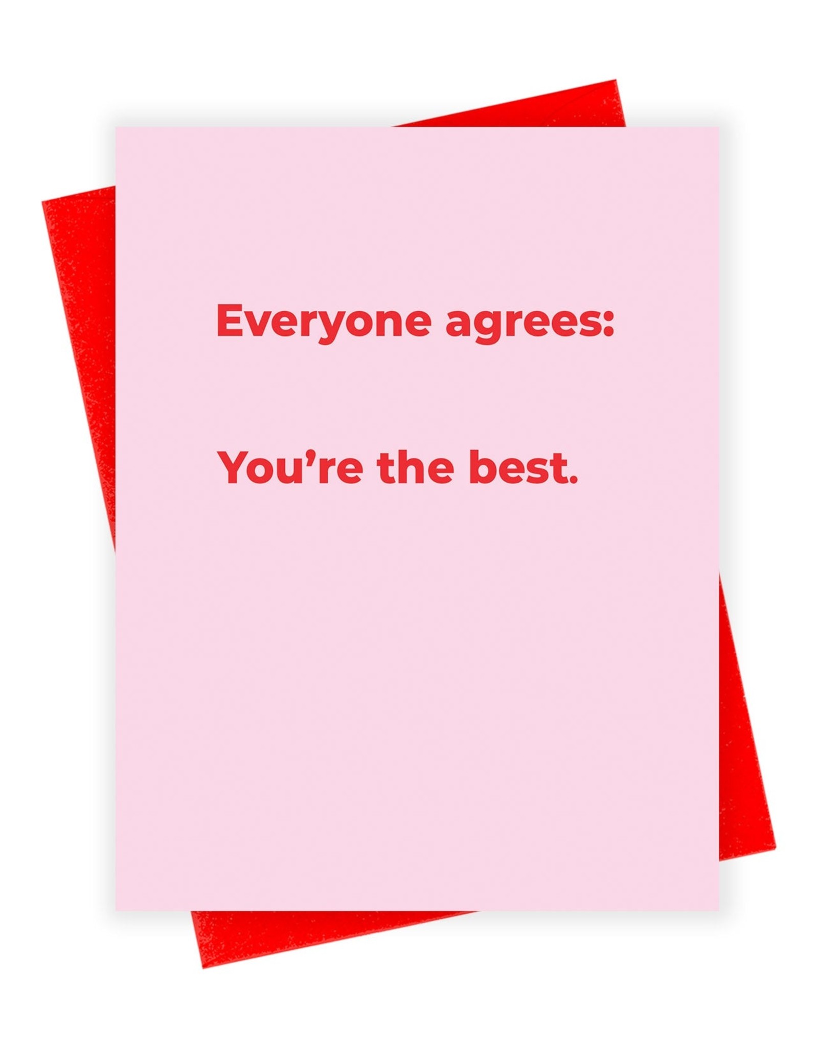 xou Card - Blank: You're The Best