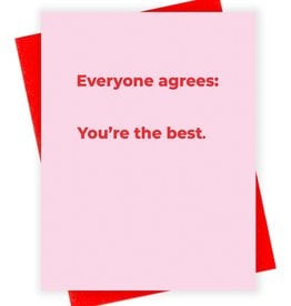 xou Card - Blank: You're The Best