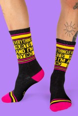 Gumball Poodle Socks - Athletic: Everything Hurts