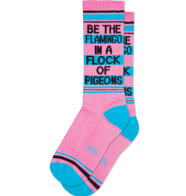 Gumball Poodle Socks - Athletic: Be The Flamingo
