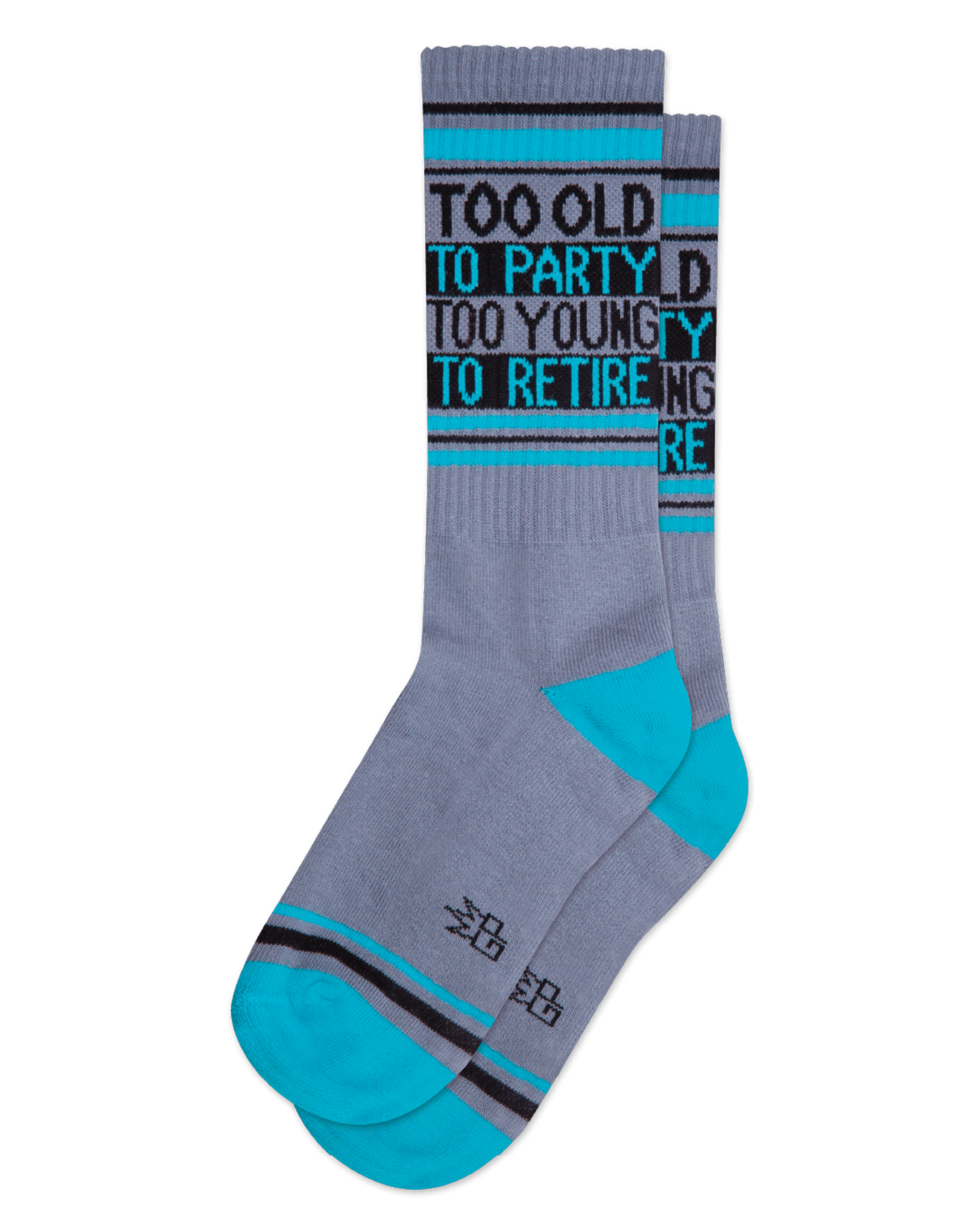Gumball Poodle Athletic Socks:  Too Old To party