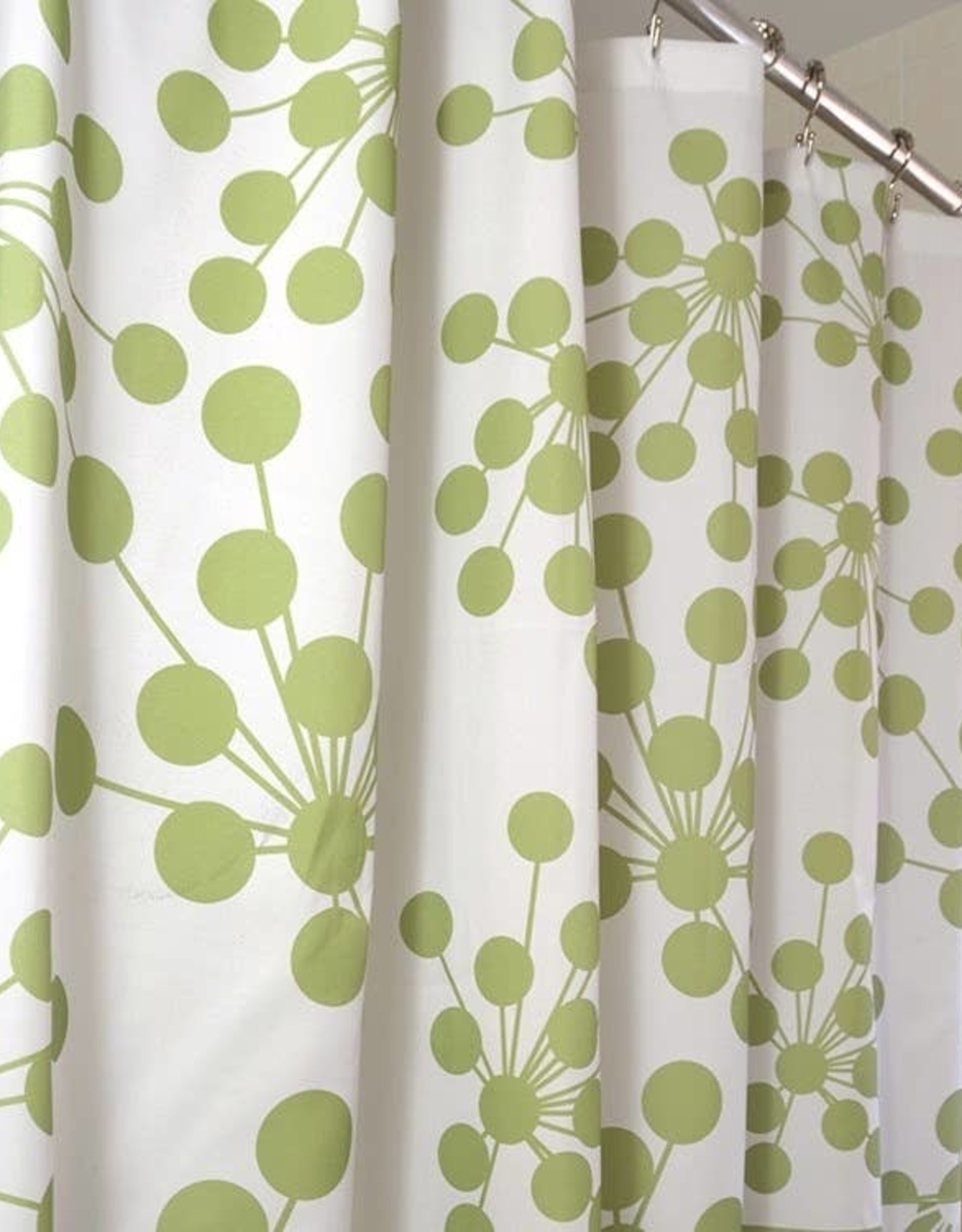 Harman Shower Curtain - Green Buds
