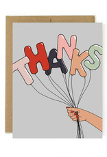 Unblushing Card - Thanks: Balloons