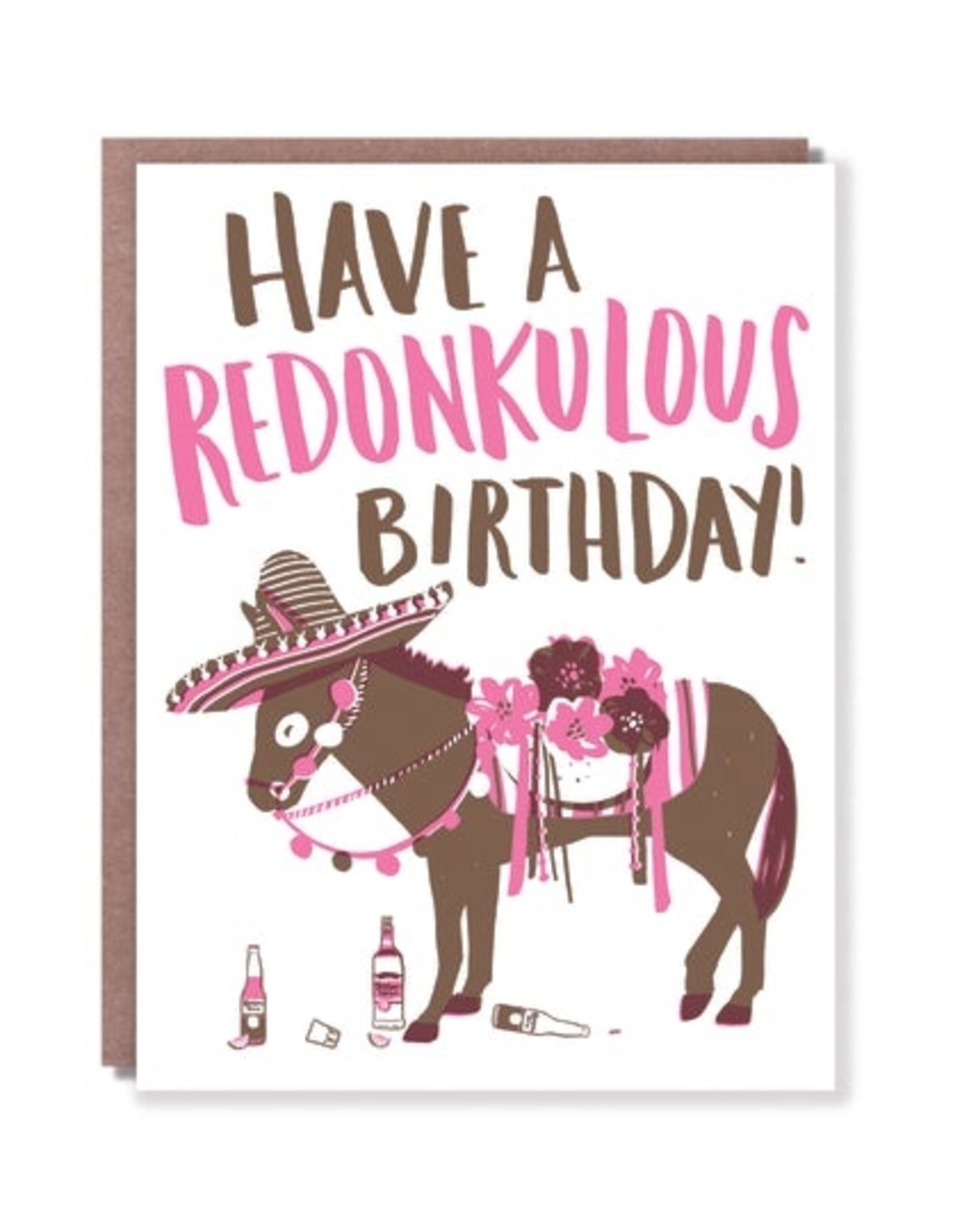 Egg Press Manufacturing Card - Birthday: Redonkulous