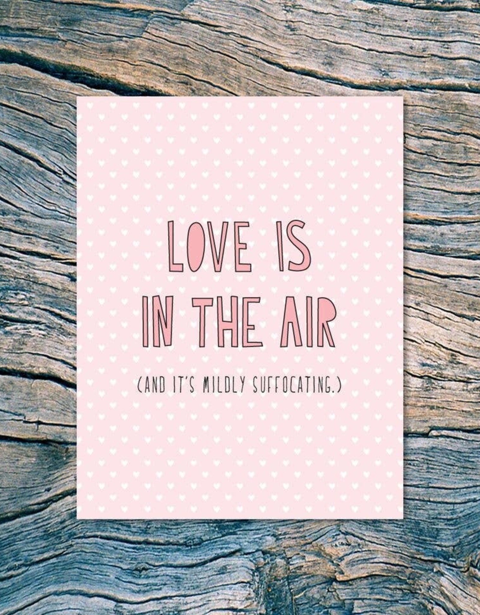 Near Modern Disaster Card - Love: Love Is In The Air