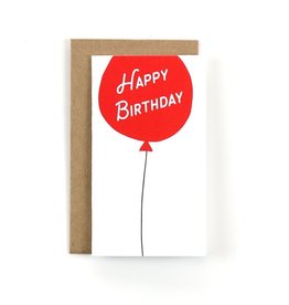 Public School Paper Co. Mini Card - Birthday: Happy Birthday Balloon