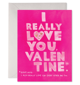 E. Frances Paper Card - Love: Really Love You, Valentine