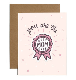 Brittany Paige Card - Mom: Best Mom Ever Sticker