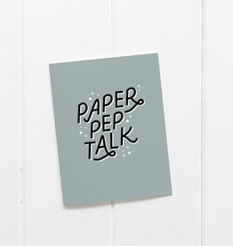 Just Follow Your Art Card - Blank: Paper Pep Talk