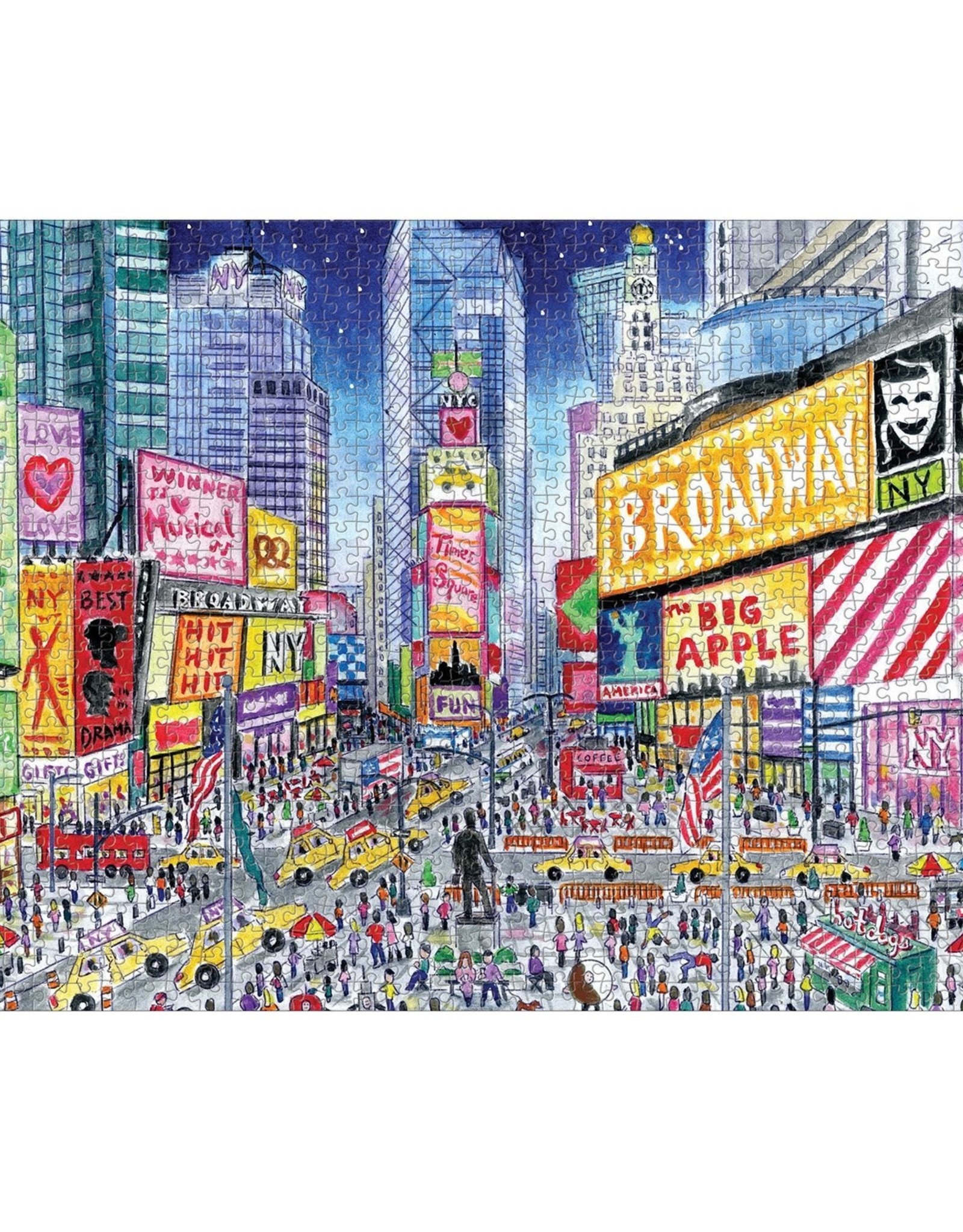 Chronicle Books Puzzle: Michael Storrings Times Square (1000 pc)