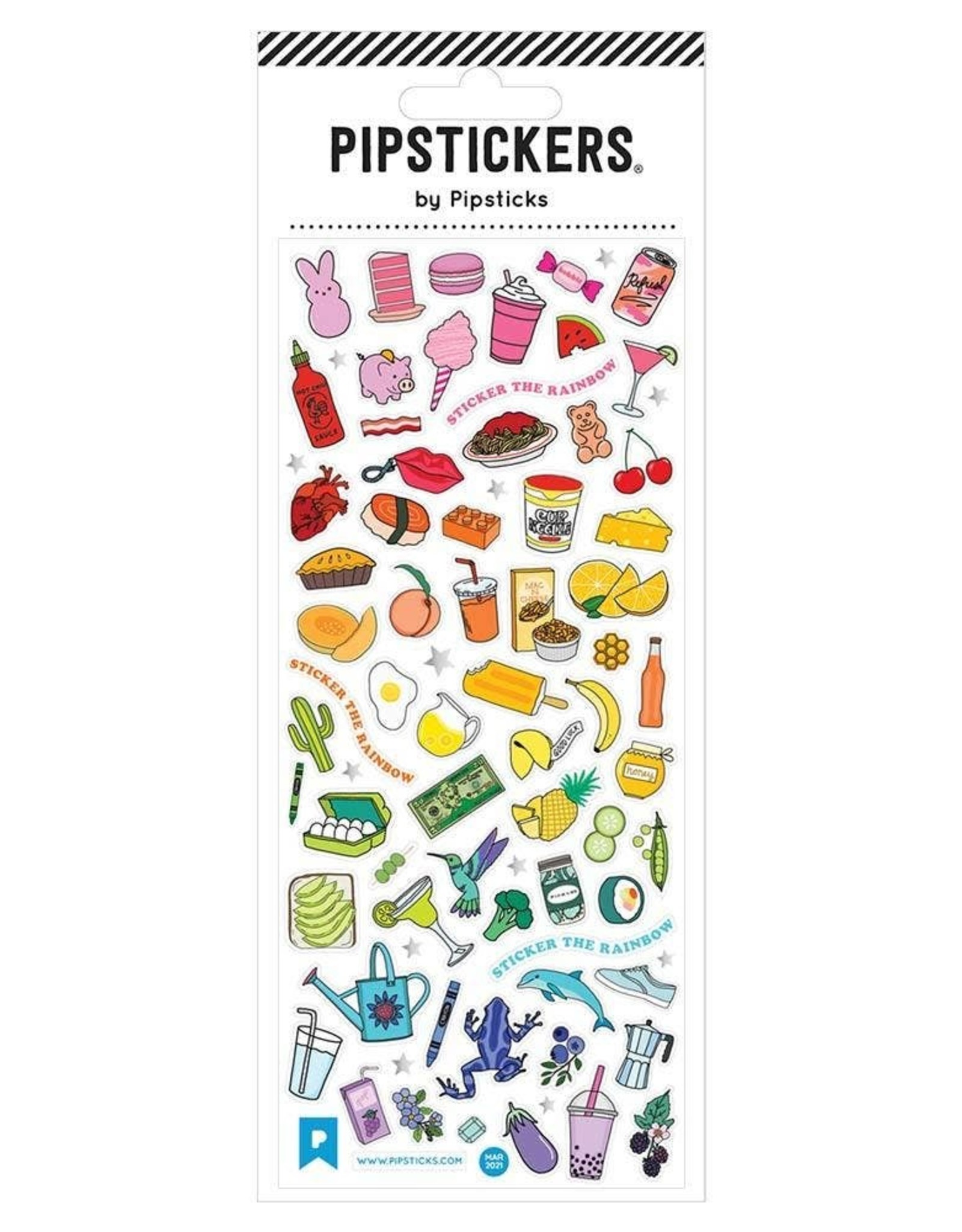 Pipsticks Sticker Sheet (Large Rectangle) -