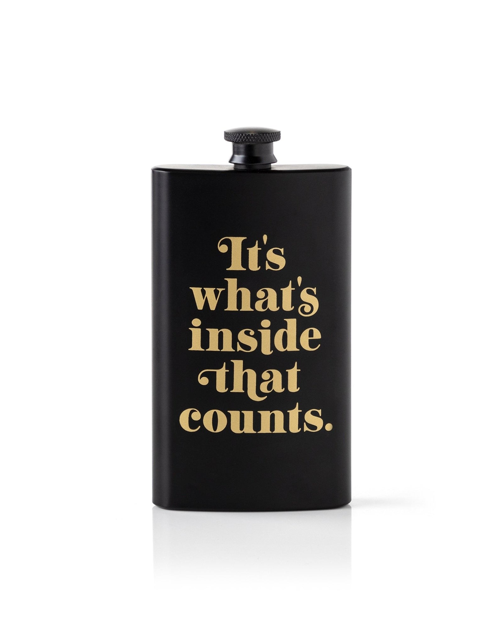 Chronicle Books Flask - What's Inside That Counts