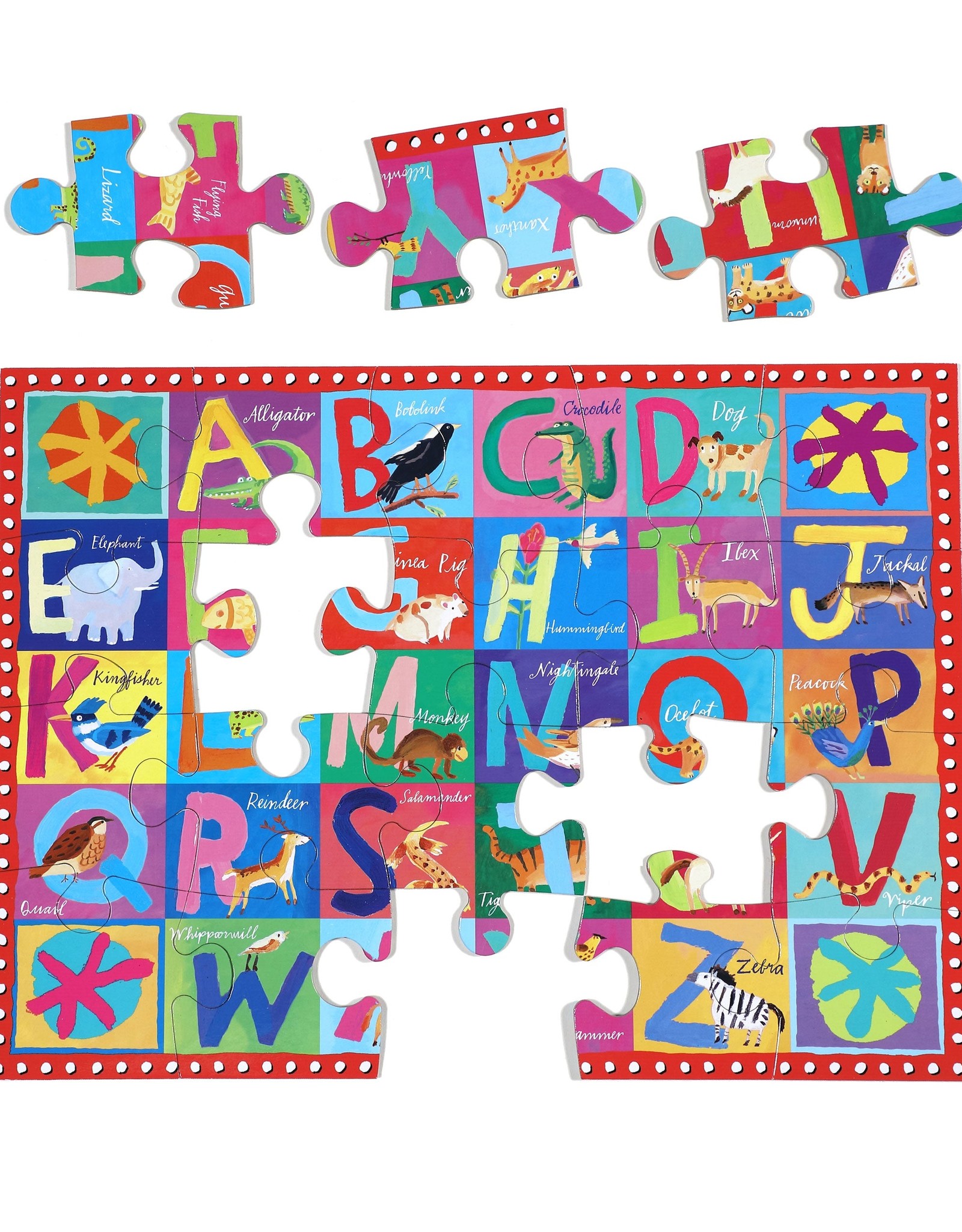 Puzzle Piece Animal Abc Awesome Brooklyn