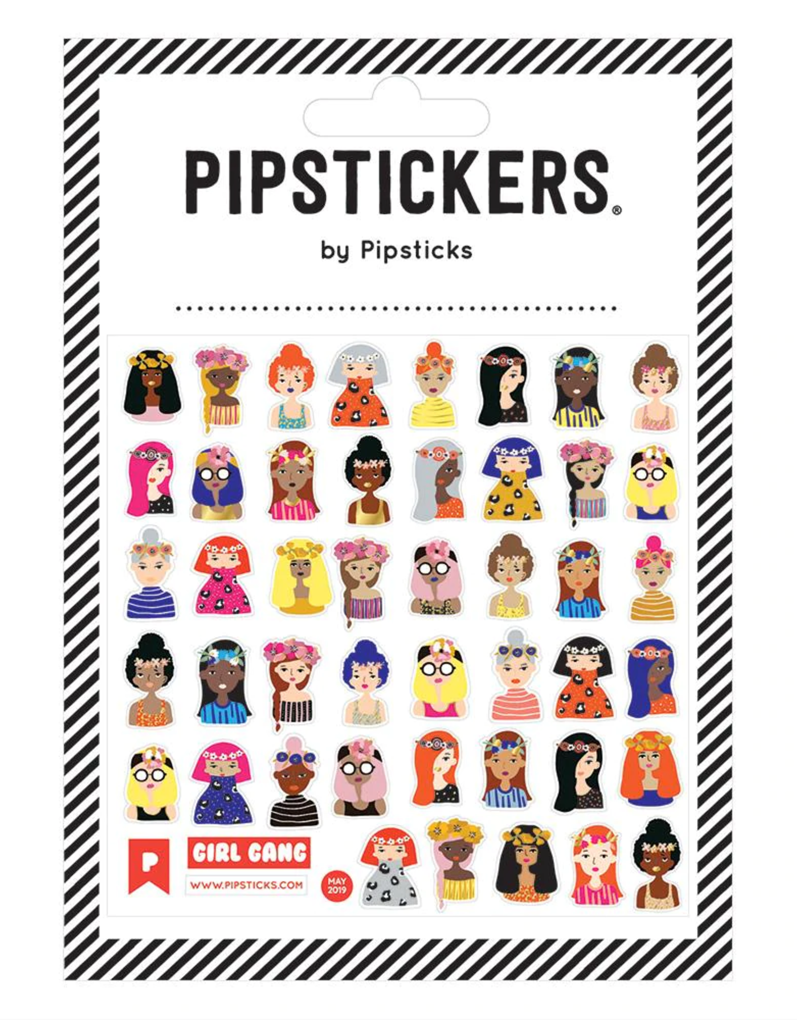 Pipsticks Sticker Sheet (Square) -