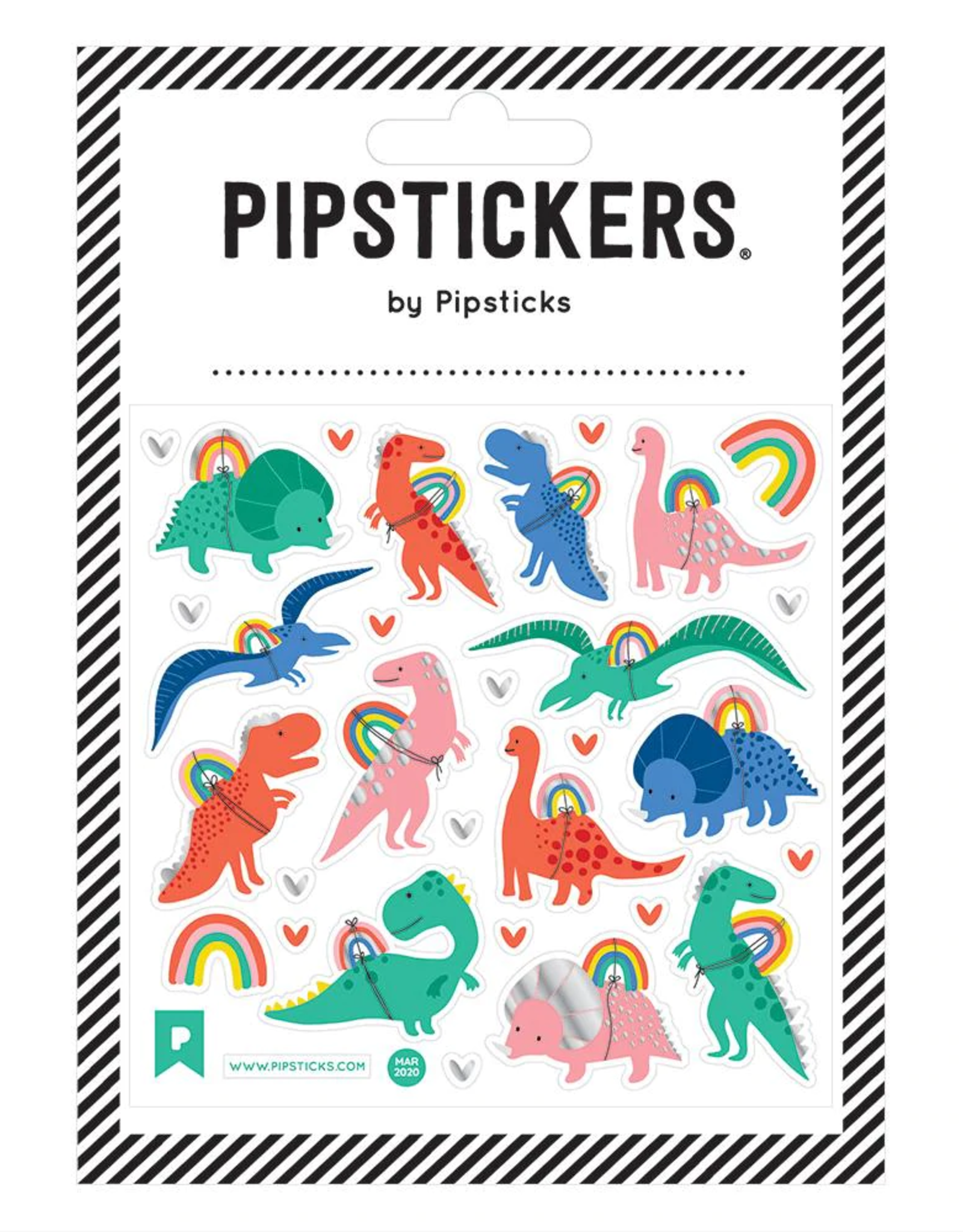 Pipsticks Sticker Sheet (Square) -