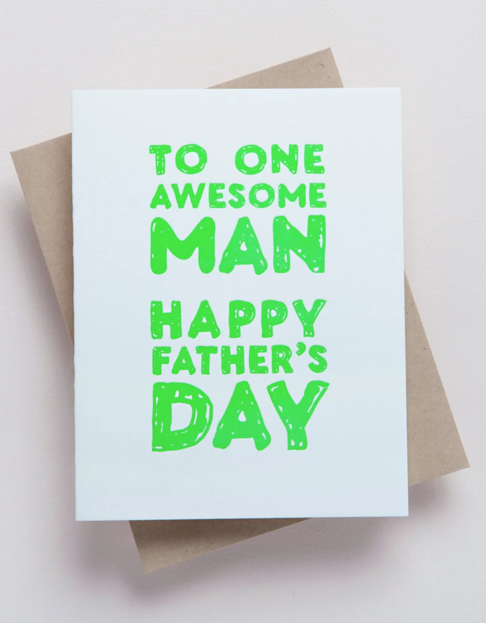 Richie Designs Card - Dad: One Awesome Man