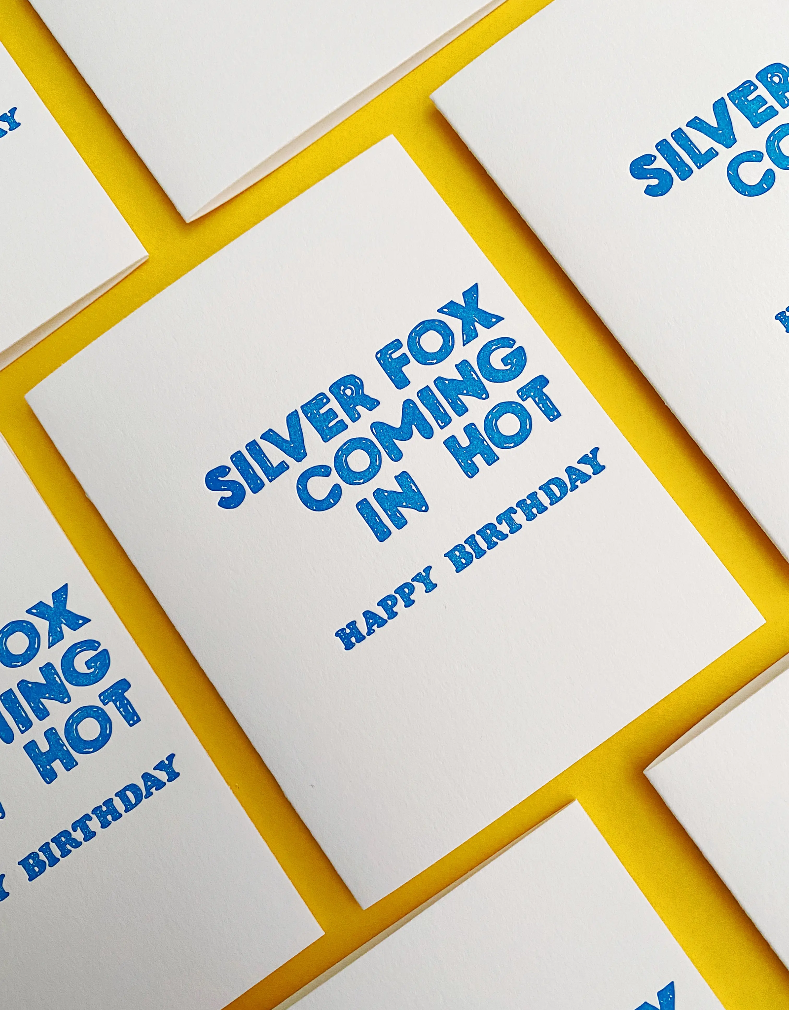 Richie Designs Card - Birthday: Silver Fox