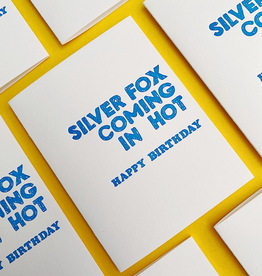 Richie Designs Card - Birthday: Silver Fox