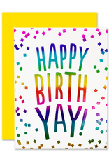The Social Type Card - Birthday: Happy BirthYAY