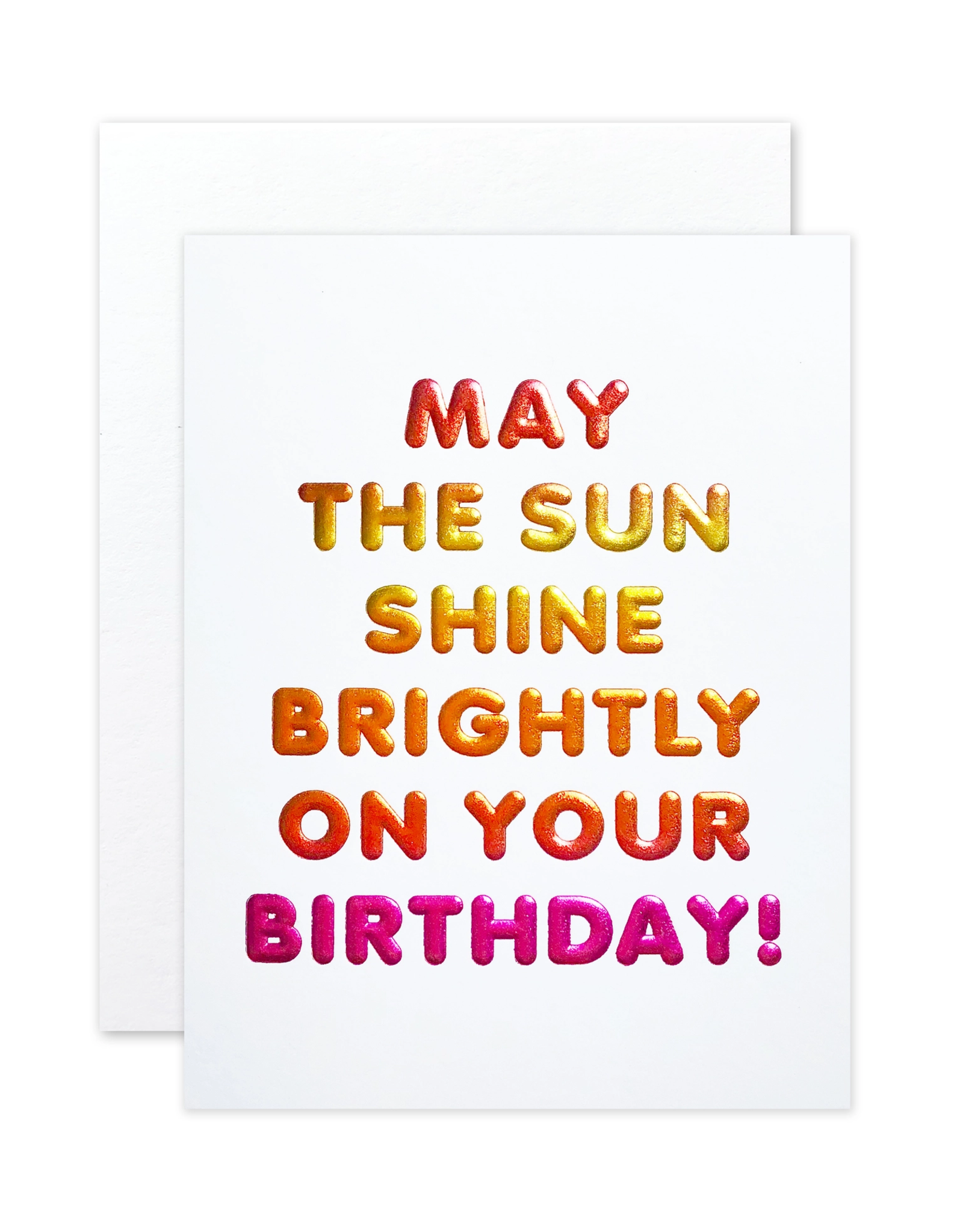 The Social Type Card - Birthday: Bright Birthday