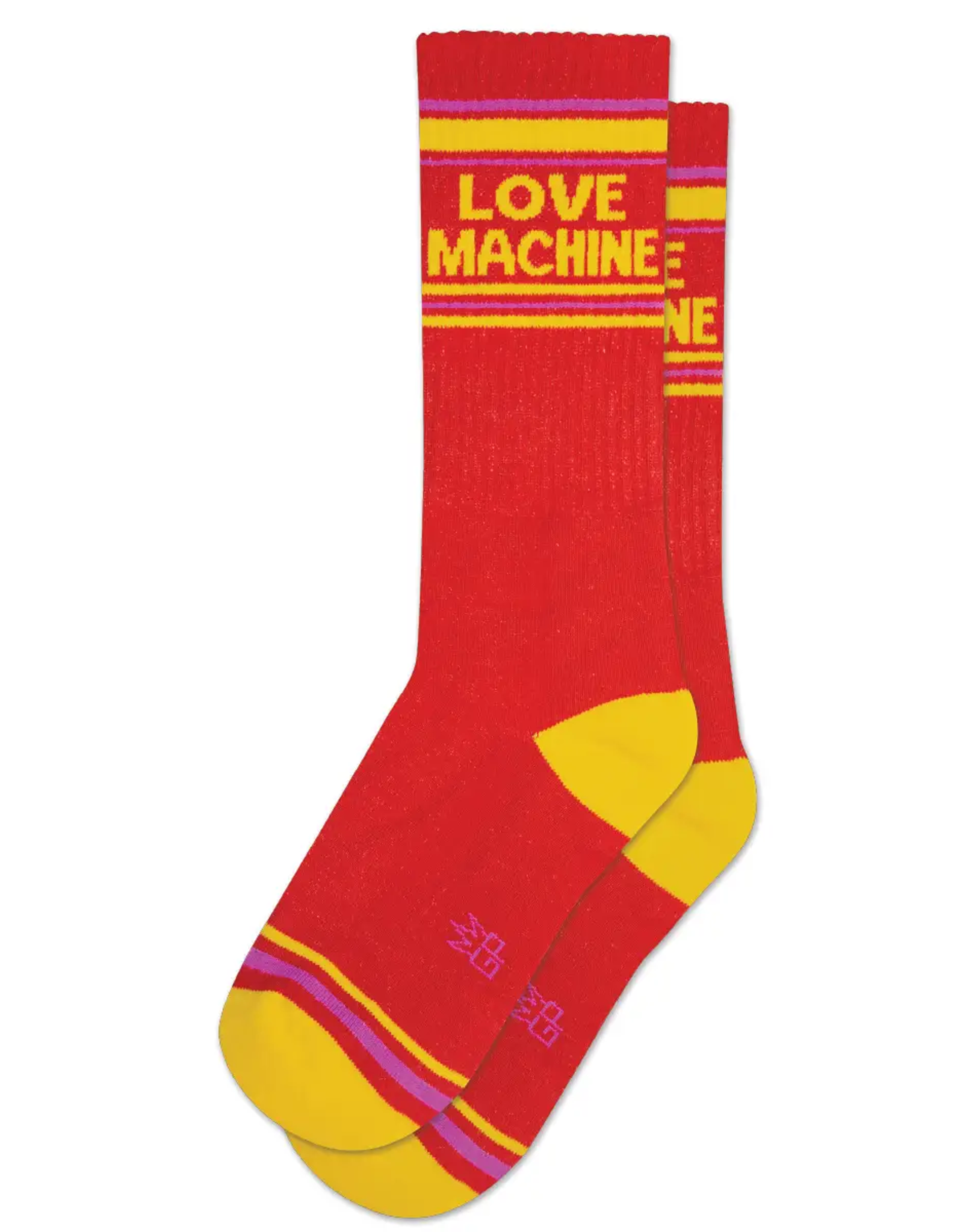 Gumball Poodle Athletic Socks: Love Machine