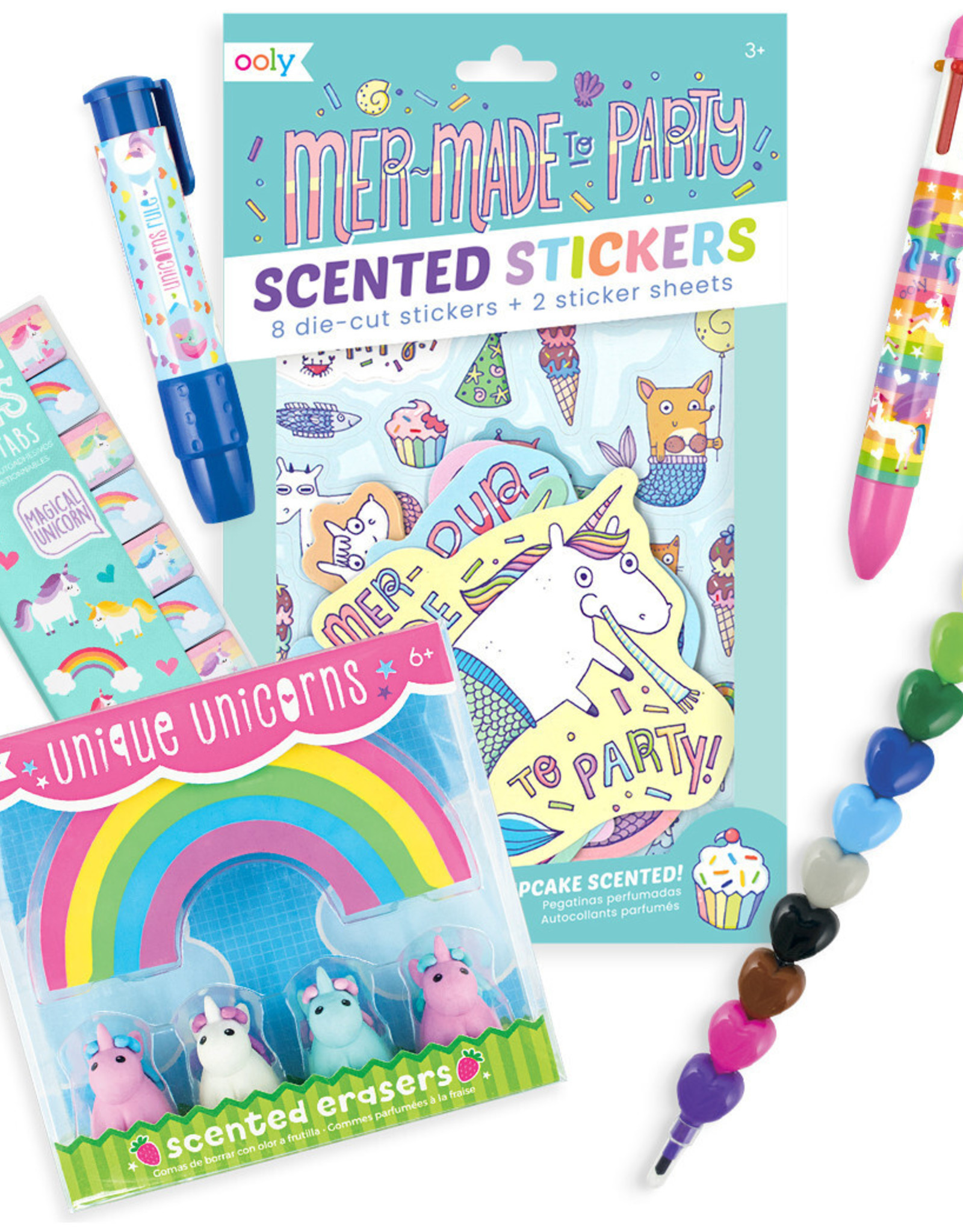 Ooly DBA International Arrivals Oh My! Unicorns & Mermaids Happy Pack