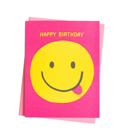 Egg Press Manufacturing Card - Birthday: Smiley :P