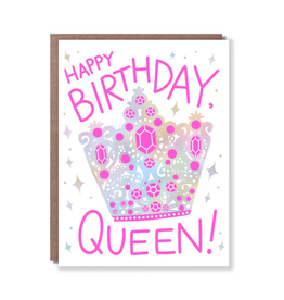 Egg Press Manufacturing Card - Birthday: Queen