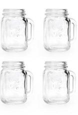 Kikkerland Mason Jar Shot Glasses