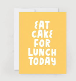 Sugar & Mint Co Card - Birthday: Eat Cake For Lunch