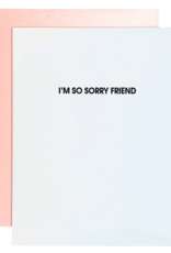 Chez Gagné Card - Blank: So Sorry Friend