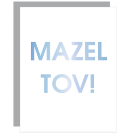 Chez Gagné Card - Congrats: Mazel Tov