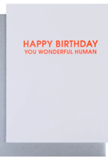 Chez Gagné Card - Birthday: Wonderful Human