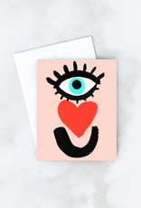 Idlewild Co. Card - Love: Eye Heart U