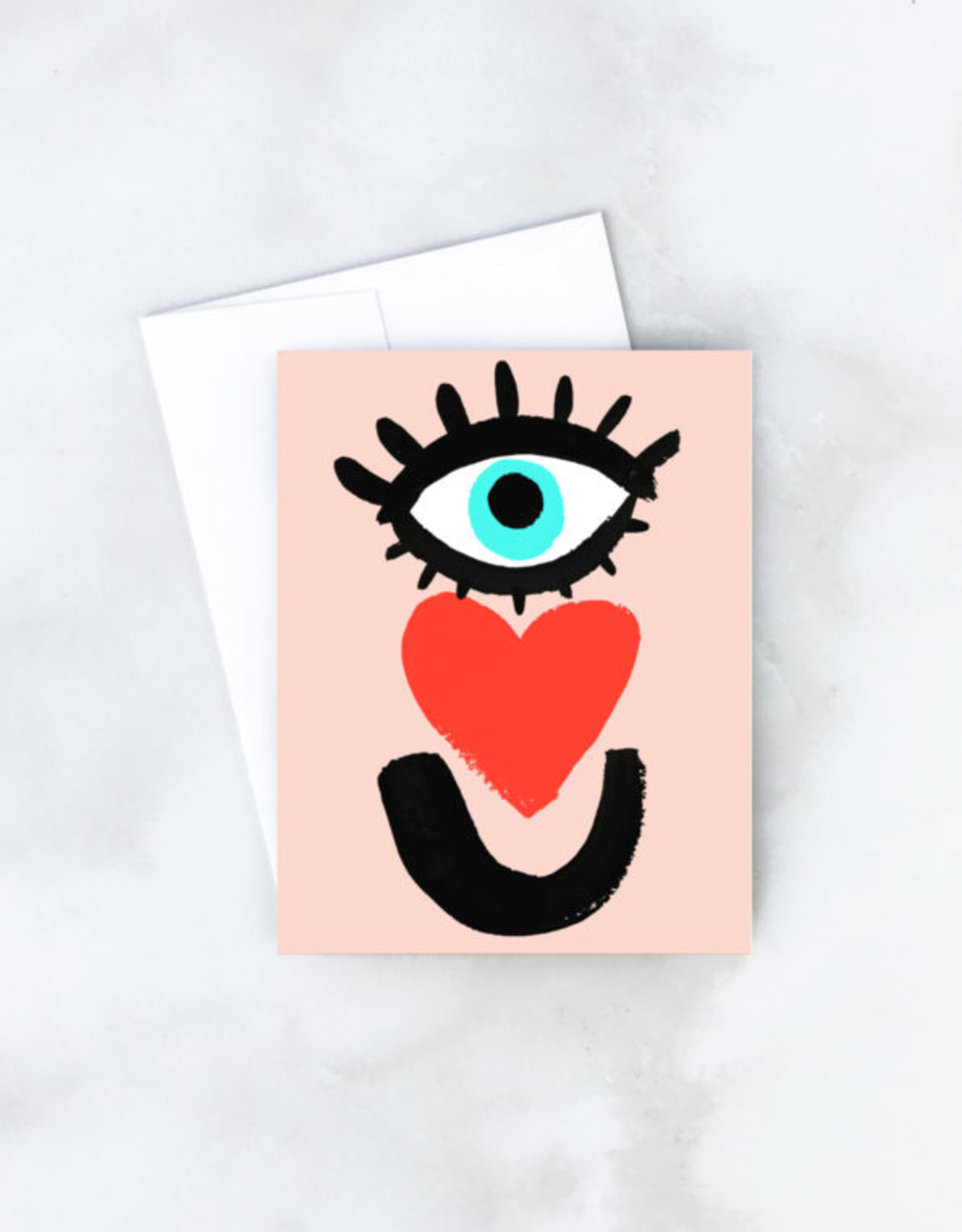Idlewild Co. Card - Love: Eye Heart U