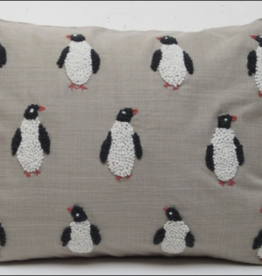 Natural Habitat Pillow - Penguin (12x16)