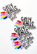 Calliope Pencil Factory Sticker - Gelly Rolls Not Gender Rolls