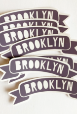 Made by Nilina Sticker: Brooklyn Banner