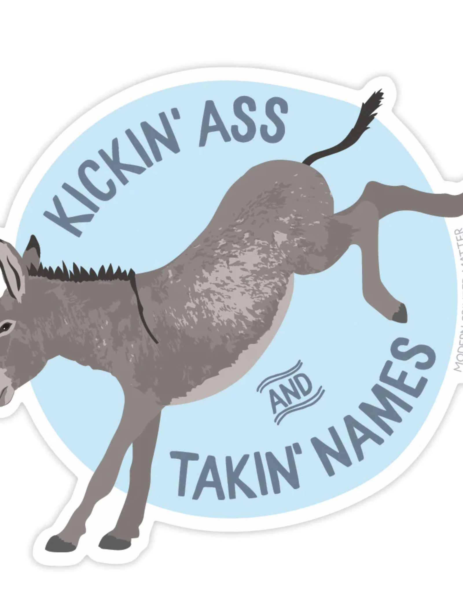 Modern Printed Matter MPM Stickers: