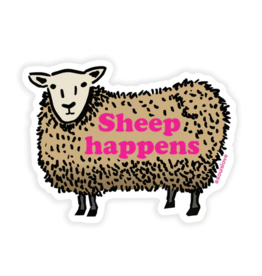 xou Sticker: Sheep Happens